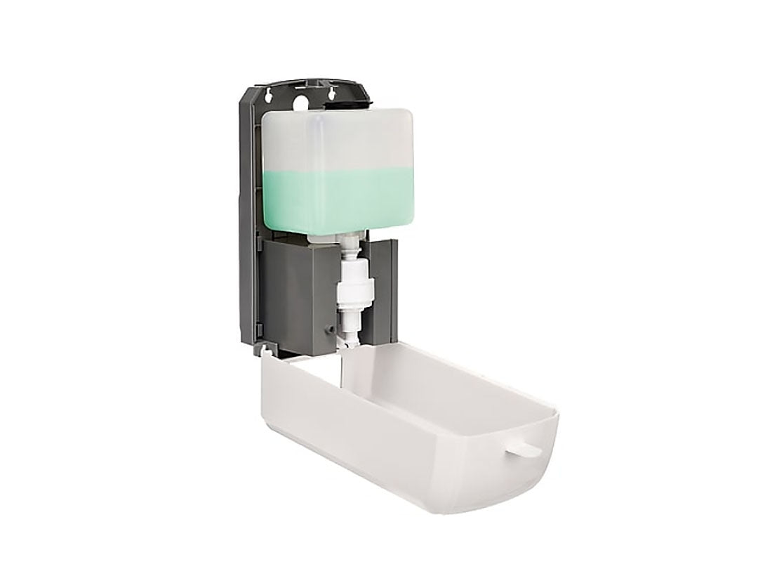 Multibrackets Automatischer Desinfektionsmittelspender – Wandmontage – 1'000 ml, weiss, ABS