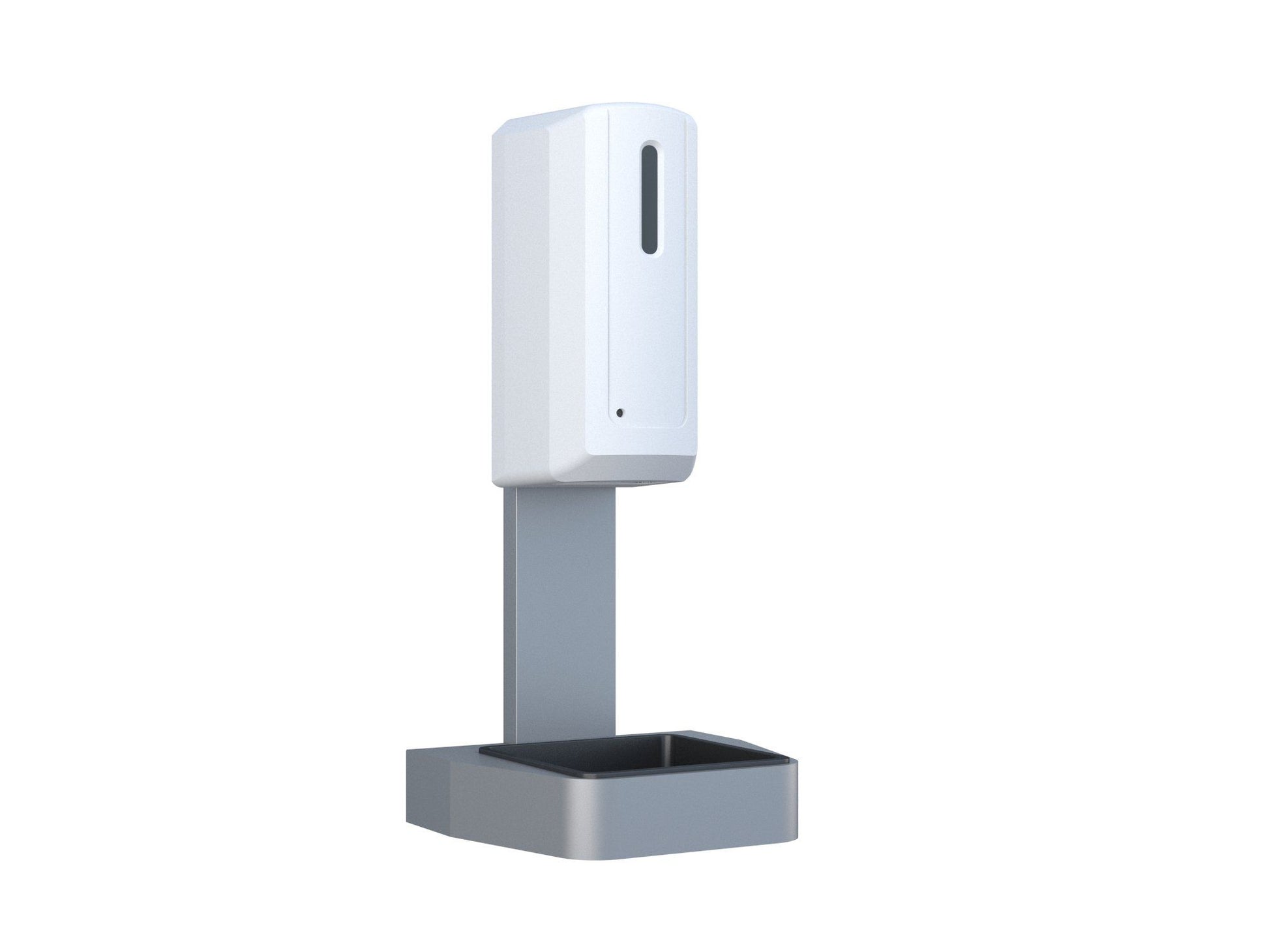 Multibrackets Automatischer Desinfektionsmittelständer – Standgerät – 1'000 ml, weiss, ABS