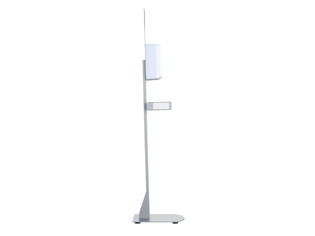 Multibrackets Automatischer Desinfektionsmittelständer – Stand – 1'000 ml, weiss, ABS