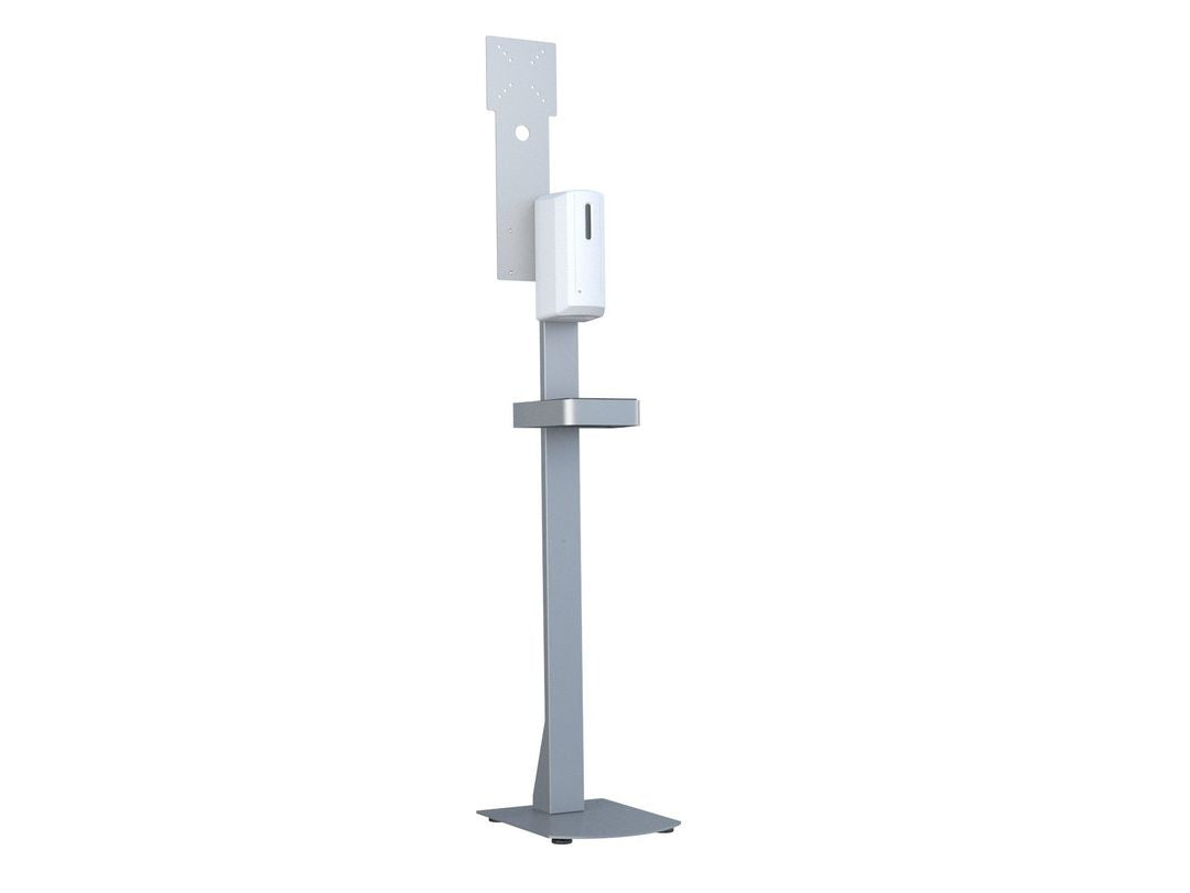Multibrackets Automatischer Desinfektionsmittelständer – Stand – 1'000 ml, weiss, ABS