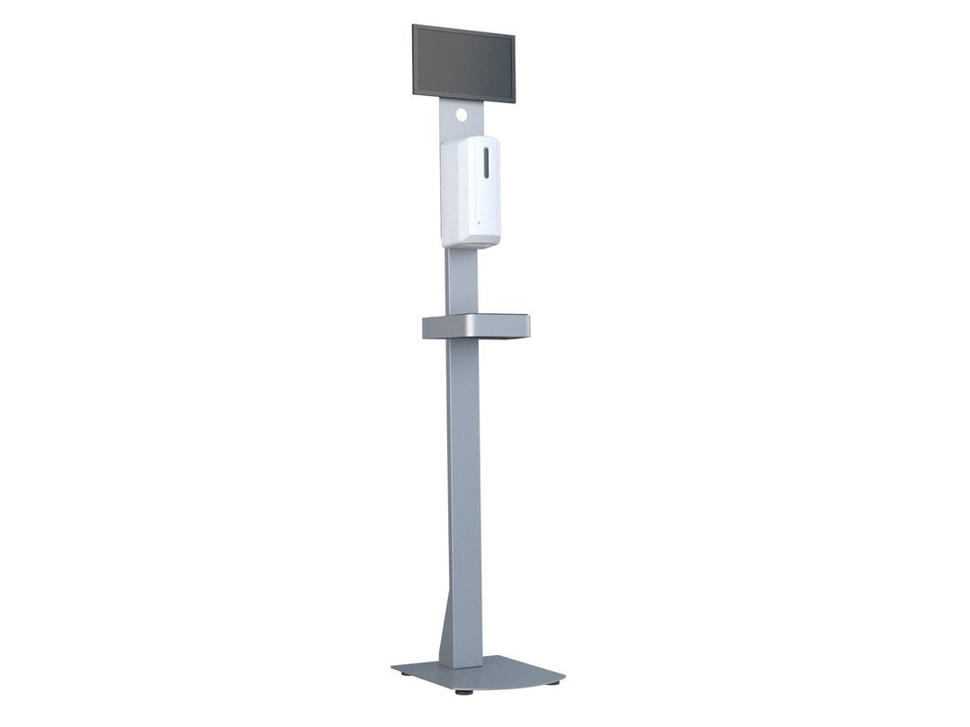 Multibrackets Automatischer Desinfektionsmittelständer – Stand – 1'000 ml, weiss, ABS