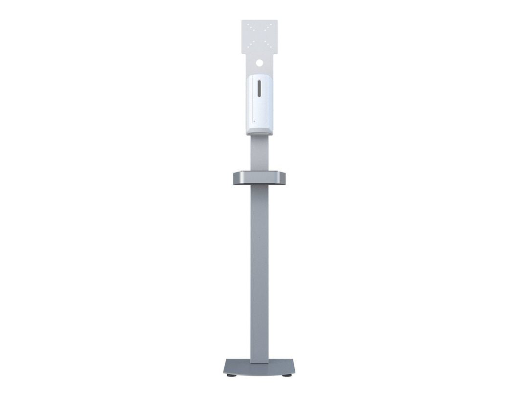 Multibrackets Automatischer Desinfektionsmittelständer – Stand – 1'000 ml, weiss, ABS
