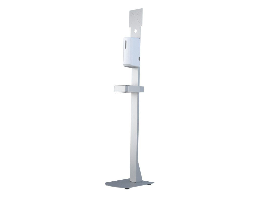 Multibrackets Automatischer Desinfektionsmittelständer – Stand – 1'000 ml, weiss, ABS