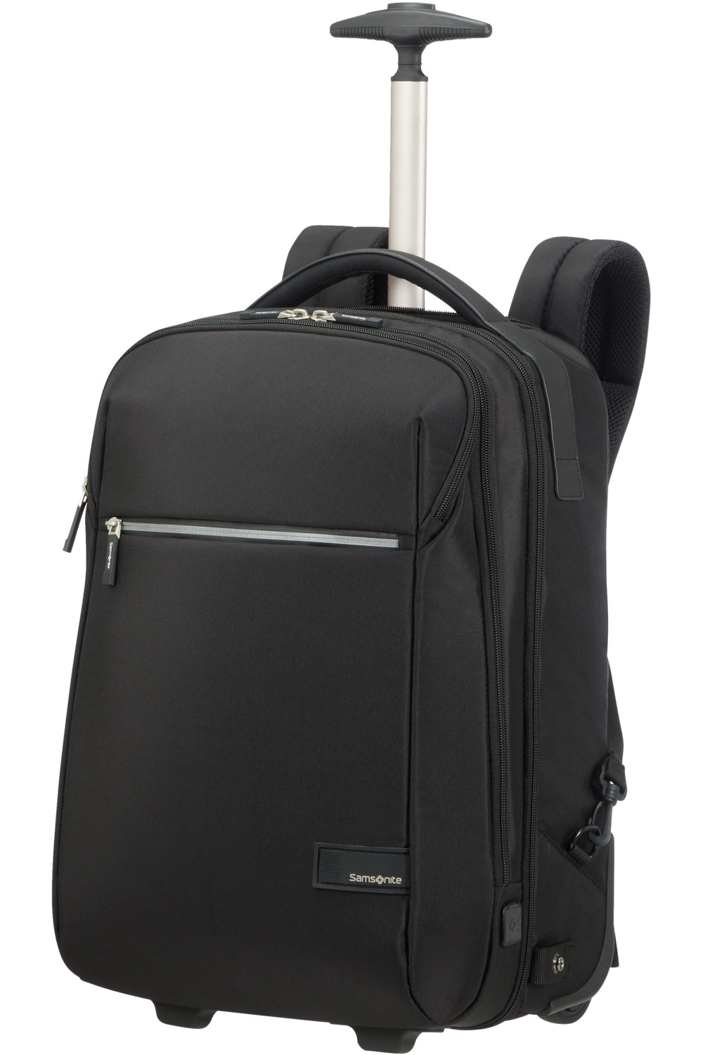 Samsonite Litepoint – Business-Trolley 17,3", 30 l, 2 Rollen, rPET, Schwarz, 32,5 × 48 × 20 cm
