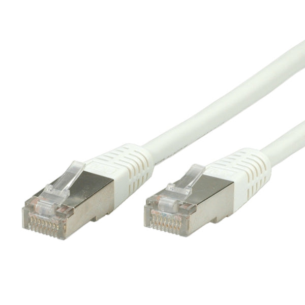 VALUE Patchkabel – Cat6 S/FTP (S‑STP), 2 m, Weiss, RJ‑45