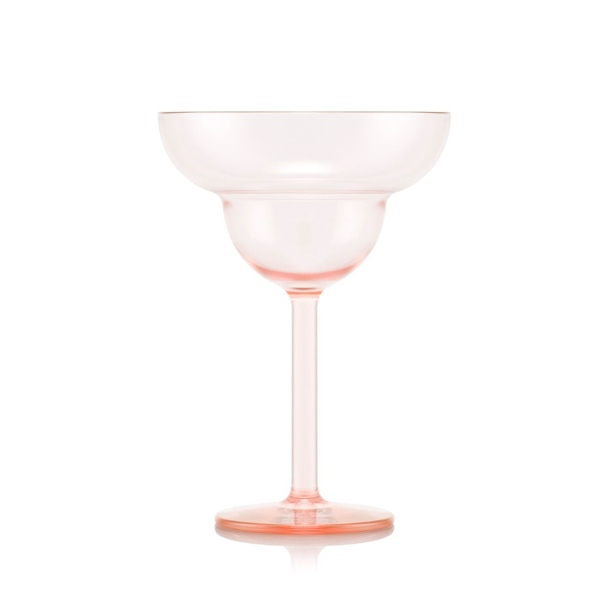 Bodum Margarita-Glas – 4er Set, 250 ml, Ø 11,6 cm, H 16,6 cm, Kunststoff, Rosa, spülmaschinenfest, BPA-frei