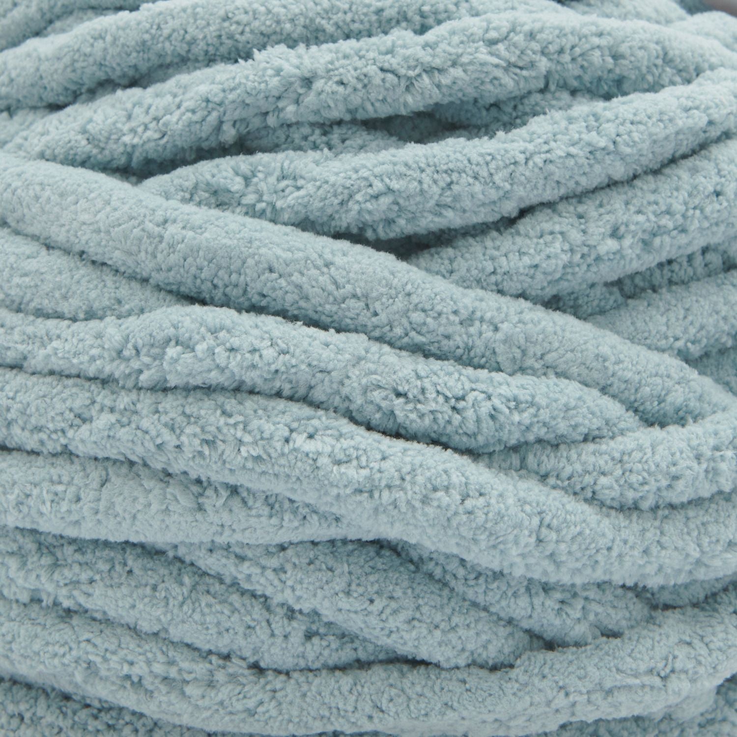 Rico Design Chenillove Super Big Wolle Aqua – Extra dick, 300 g, 36 m, 100% Polyester, Nadelstärke 25 mm