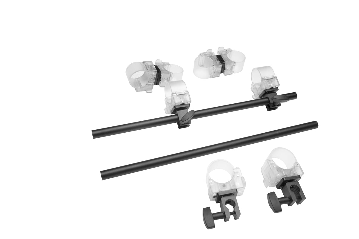 Nanlite HD-T12-CK – Montageset mit Befestigungsklemme, Schwarz