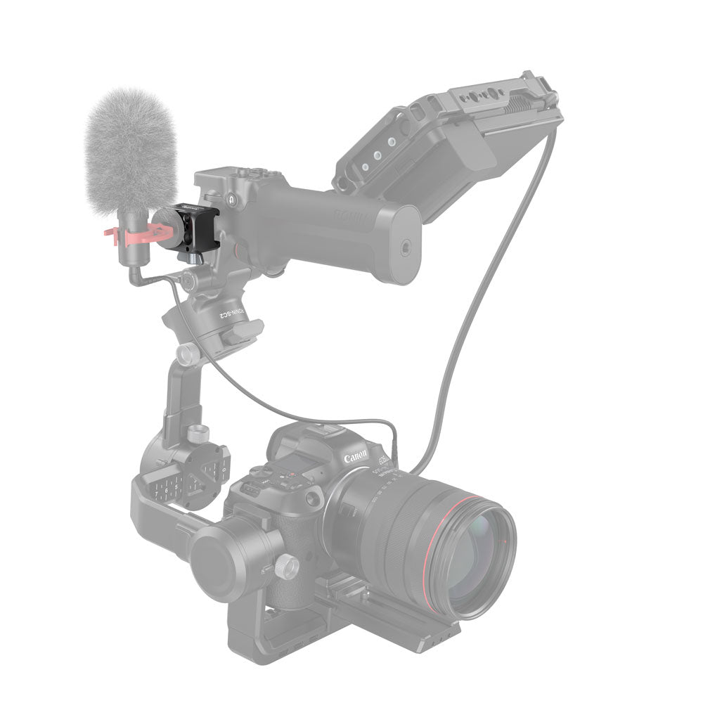 SmallRig Halterung 3025 – 33,5 × 38 × 25 mm – Aluminiumlegierung, Schwarz – für RS 3, RS 4, RS 2 und andere