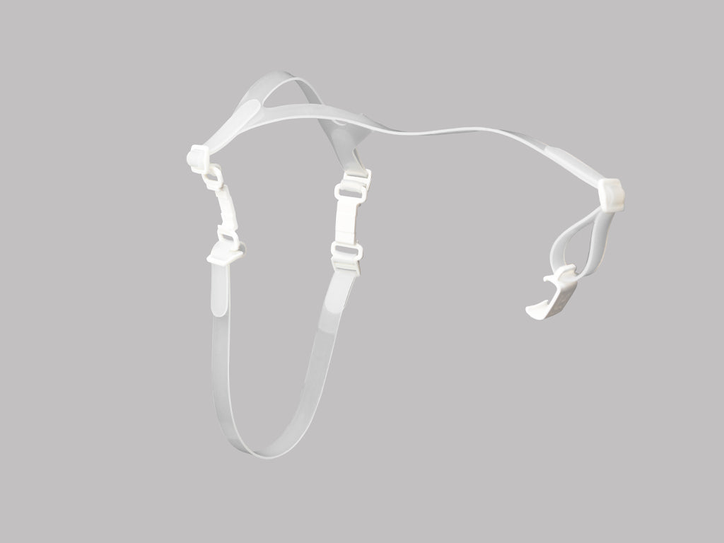 RealWear Flexband 3-Punkt Werkzeughüftgurt – Silikon, verstellbar – Weiss