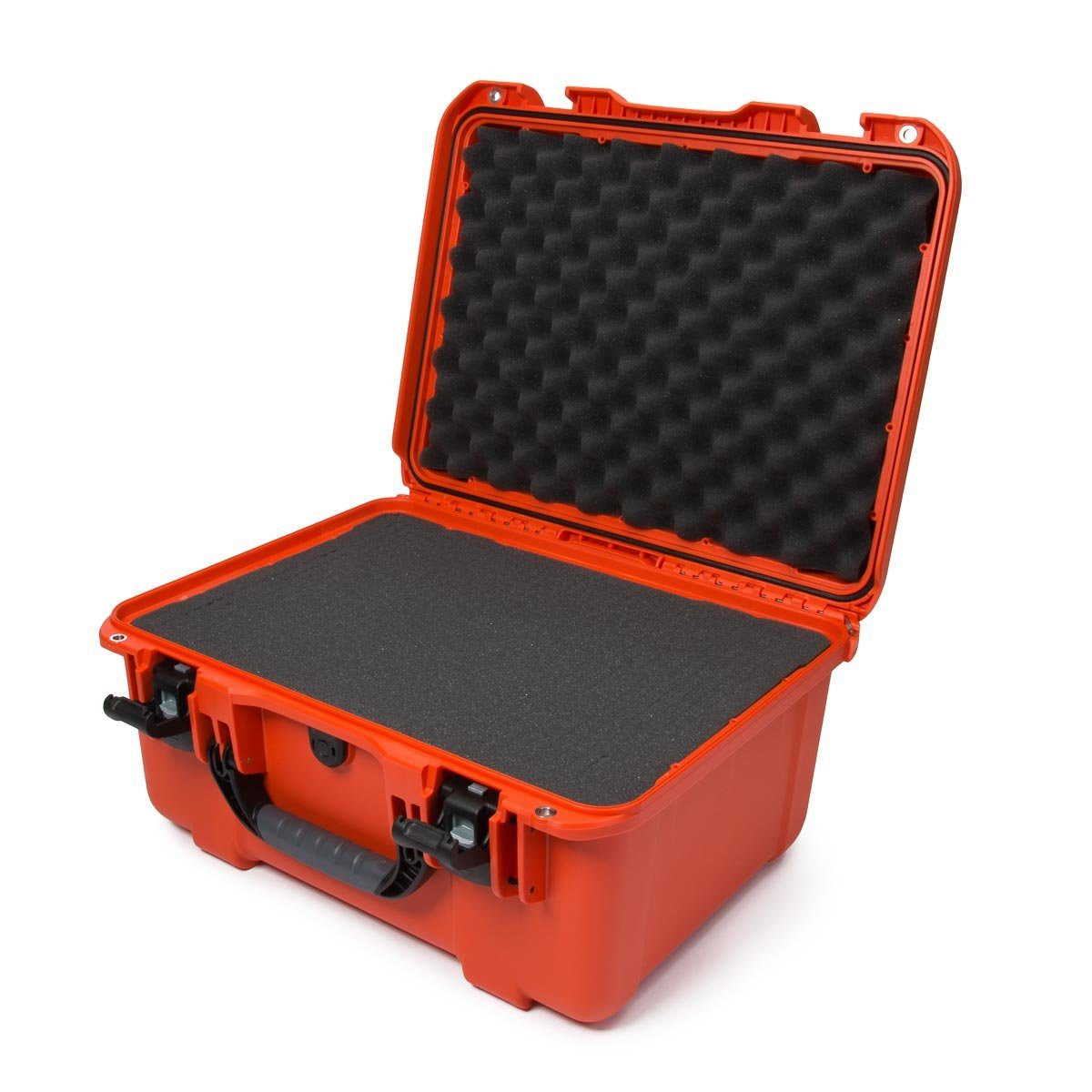 Nanuk Koffer 933, 505 × 409 × 257 mm, Kunststoff, orange, mit Schaum, IPX7