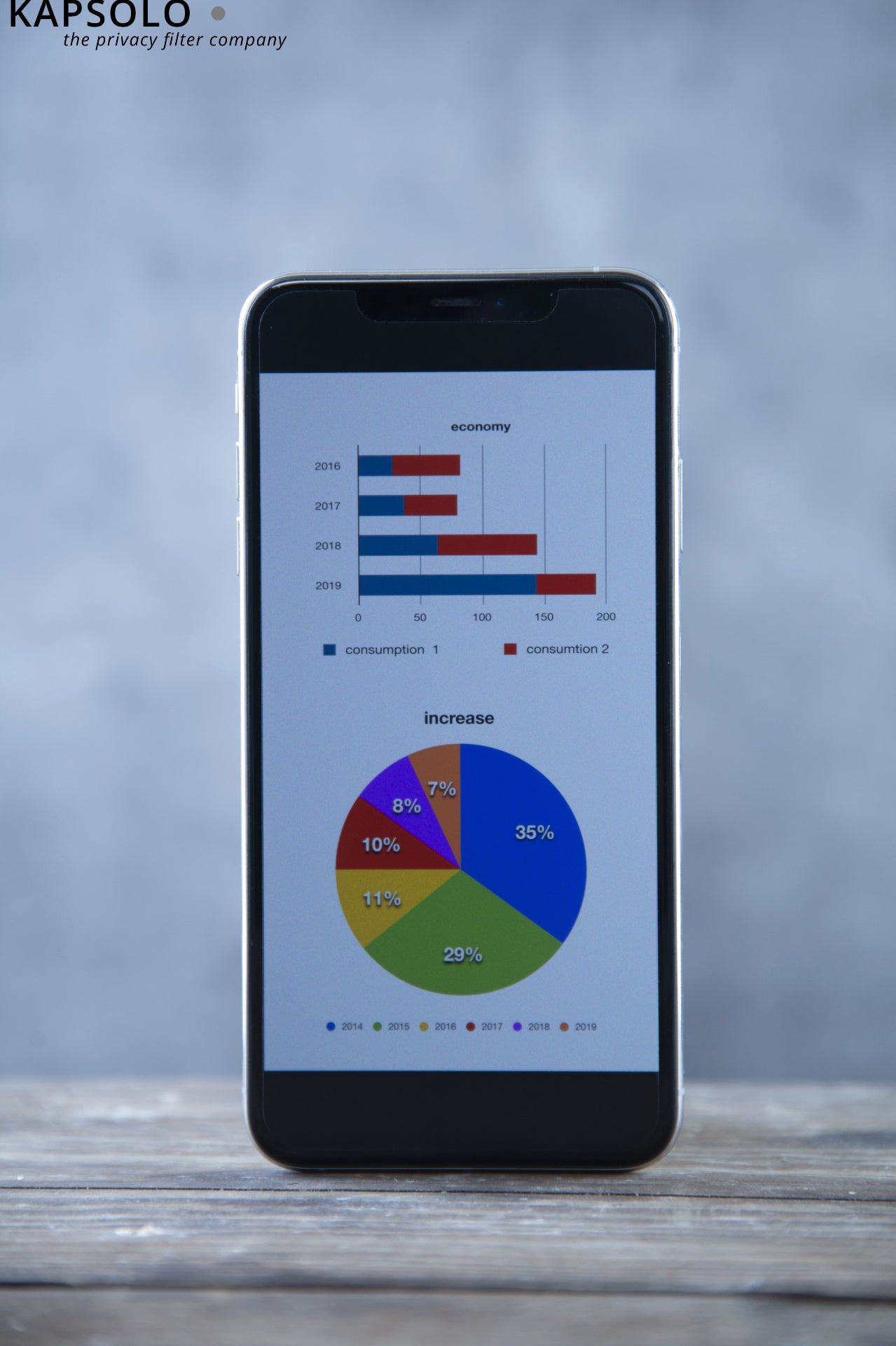 KAPSOLO Displayschutzfolie – für Apple iPhone 12 Pro – transparent – antibakteriell, Anti-Glare