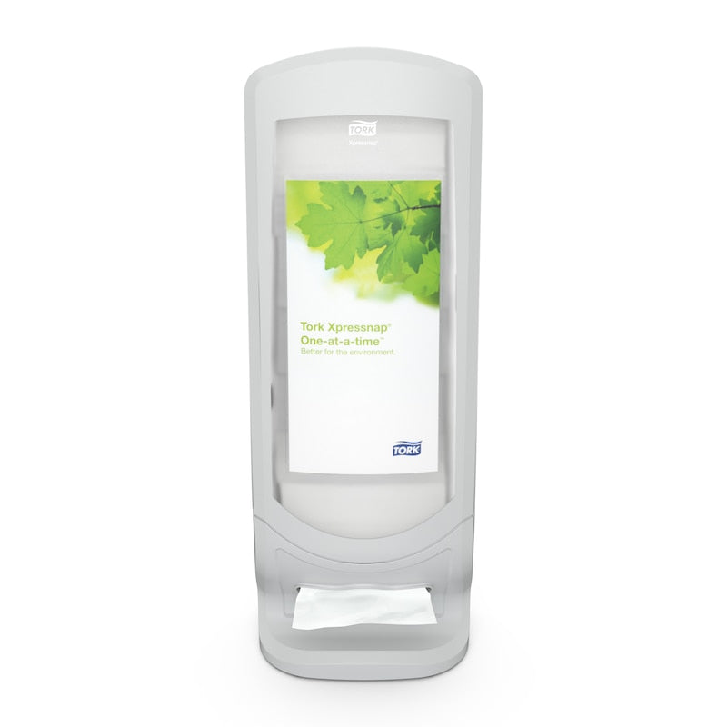 Tork Serviettenspender Signature Line – für N4, Kunststoff, hellgrau, 235 × 622 × 235 mm