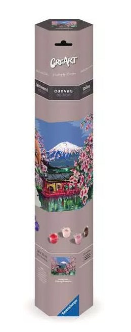 Ravensburger CreArt – Malen-nach-Zahlen-Set – Japanische Kirschblüte – 1-teilig – ab 14 Jahren