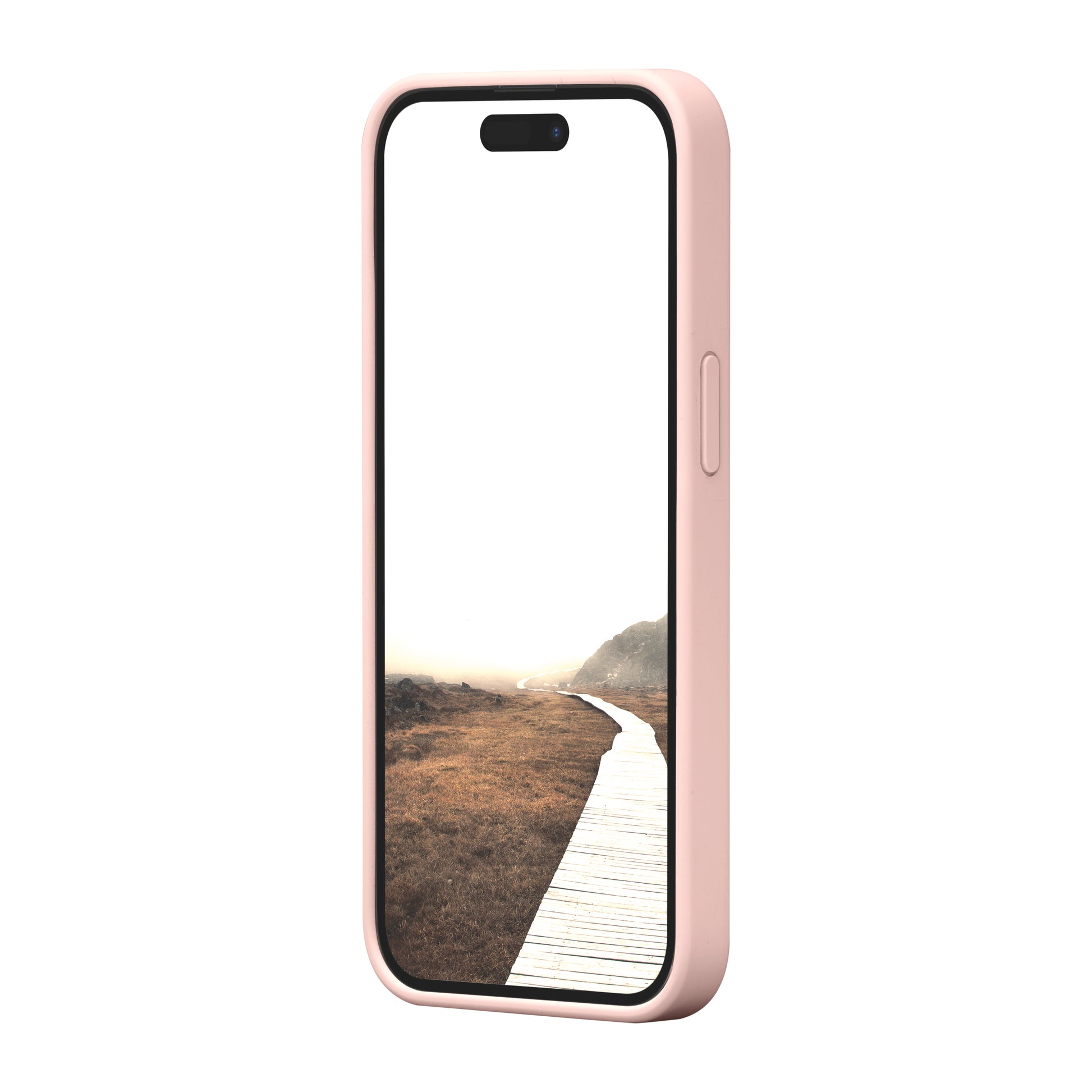 dbramante1928 Monaco Backcover – für Apple iPhone 15 Plus, MagSafe, Pink