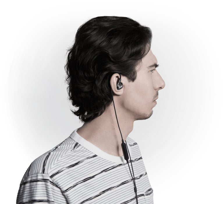 Shure SE42HYBKUNI-EFS – In-Ear Kopfhörer – kabelgebunden – schwarz