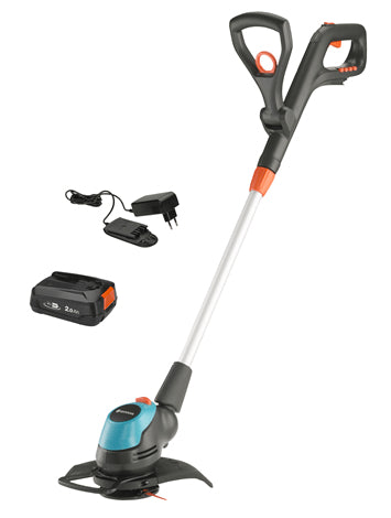 Gardena EasyCut 23/18V P4A Rasentrimmer – 18 V – Schnittbreite 230 mm – Betriebsdauer 45 min – 2 Ah & Ladegerät