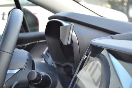 Brodit Auto-Halterung, Klemmhalterung, senkrecht – universal – Schwarz, Kunststoff/ABS