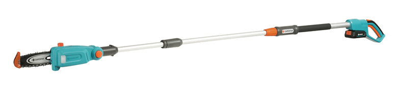 Gardena TCS 20/18V Hochentaster – 18 V – Schwertlänge 200 mm – 2,0 Ah & Ladegerät – POWER FOR ALL