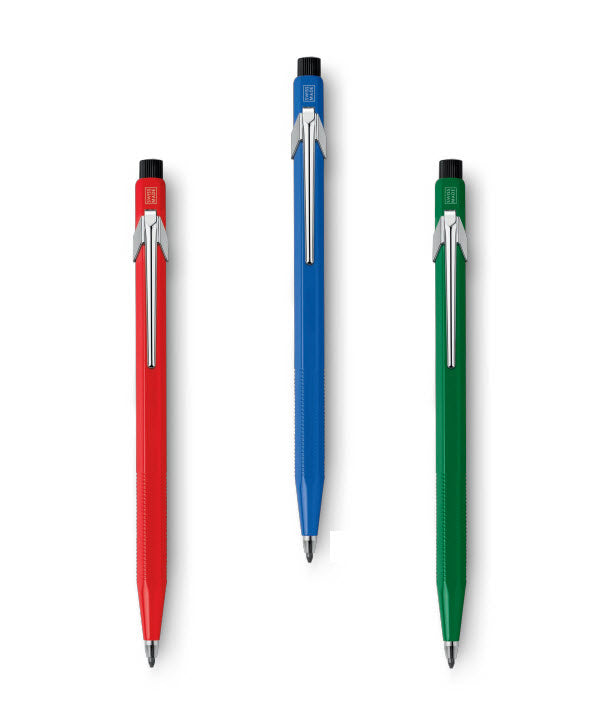 Caran d-Ache Fixpencil 884 Junior Fallminenstift – 2,0 mm – Aluminium – farbig sortiert