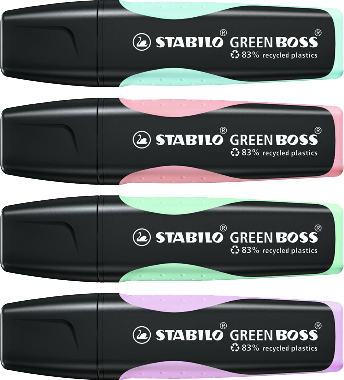STABILO BOSS Textmarker Pastelllila – Keilspitze, 2–5 mm, nachfüllbar