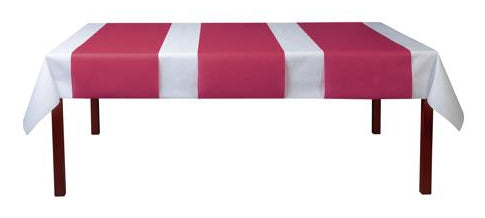 PRONAPPE Tischläufer auf Rolle – 40 cm×4,8 m, PP, Bordeaux