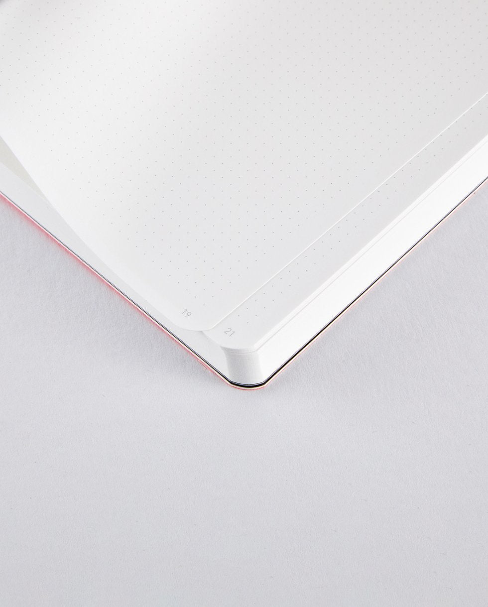nuuna Notizbuch A5, 176 Seiten – pink