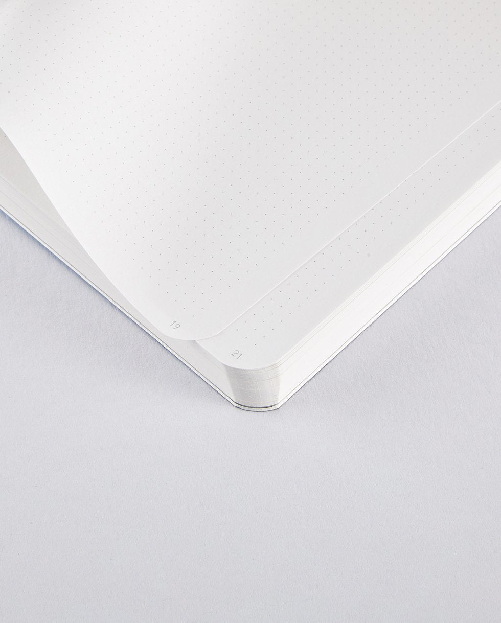 nuuna Notizbuch Pearl S, A6, 176 Seiten – blau