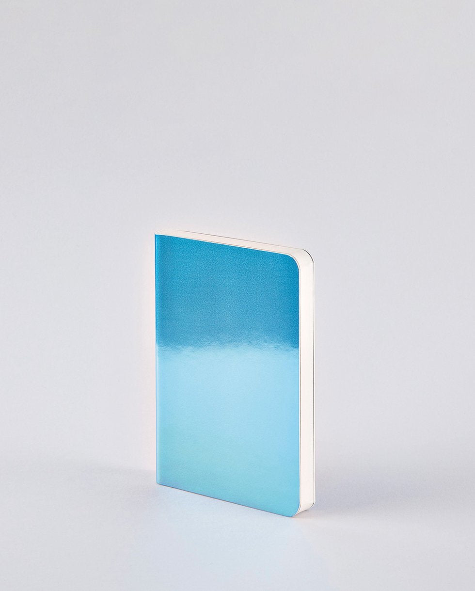 nuuna Notizbuch Pearl S, A6, 176 Seiten – blau