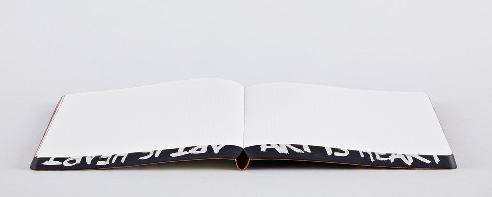 nuuna Notizbuch Graphic L, A5, 256 Seiten – mehrfarbig