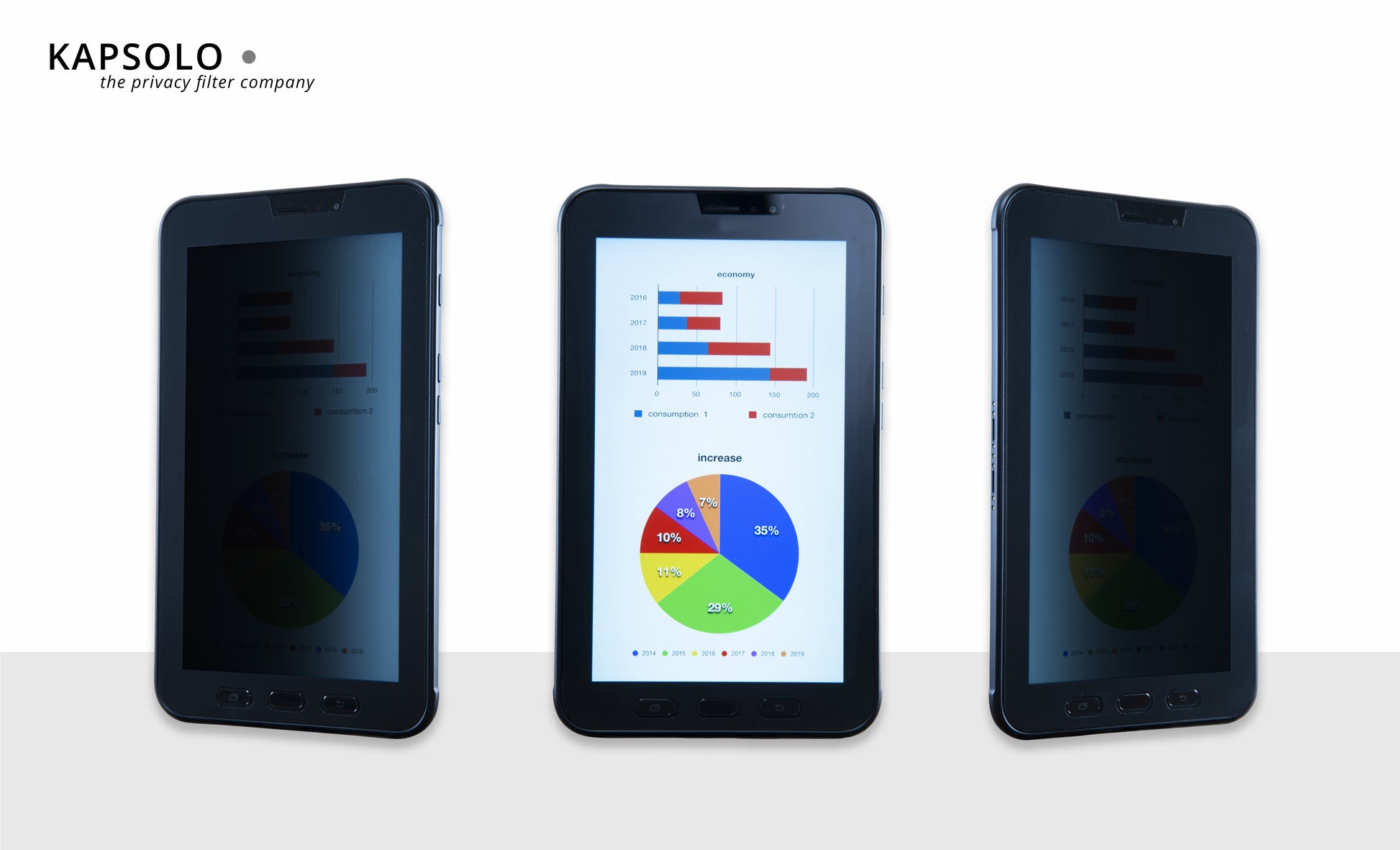 KAPSOLO Displayschutz für Apple iPad 10.2 (2019 7. Generation)