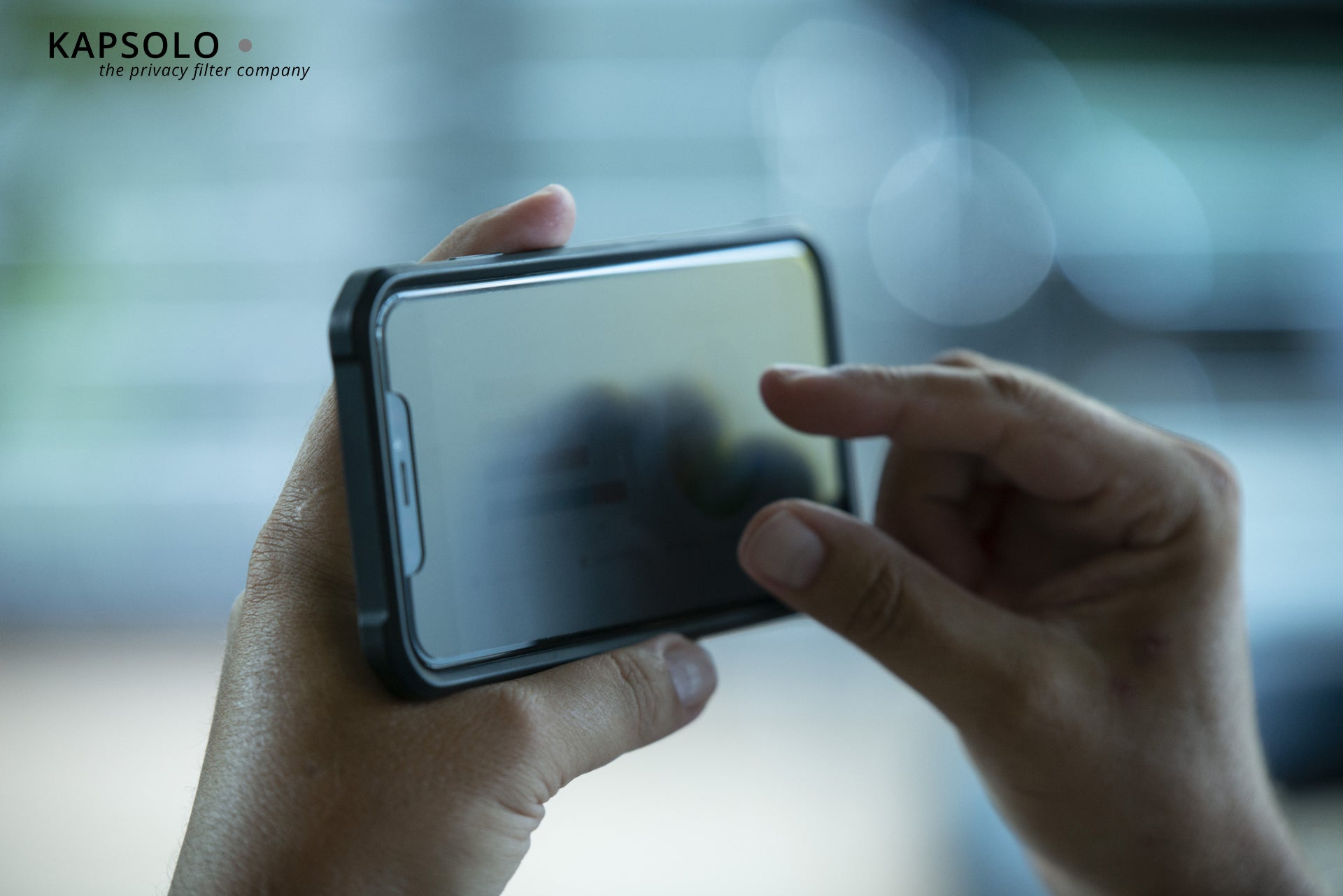 KAPSOLO Privacy-Filter, Blaulichtfilter – für iPhone XR