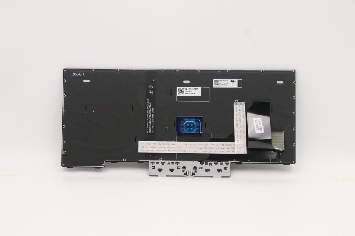 Lenovo FRU Odin – Notebook-Ersatztastatur – QWERTY (US-INT) – Schwarz – für ThinkPad L14 Gen 2 (20X1, 20X2)