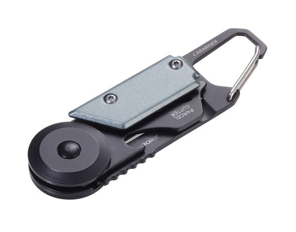 TROIKA Egon Mini Multitool – 5 Funktionen, Klingenlänge 5,5 mm – für Schlüsselring