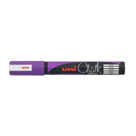 Uni-Ball Kreidemarker – Rund, 1,8–2,5 mm – Violett