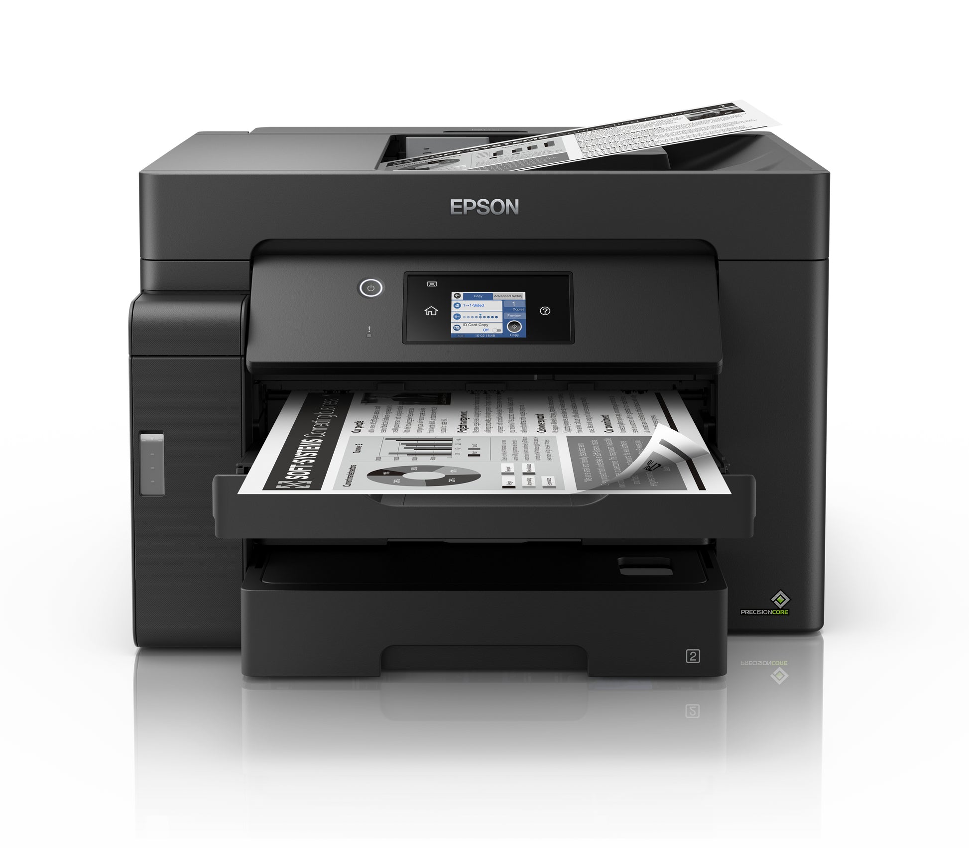 Epson EcoTank ET-M16600 – MFP – Tintenstrahl, S/W – A3 – Duplex, Duplex-Scan, ADF – WLAN/LAN