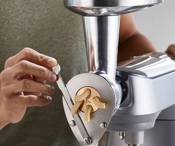 Kenwood Pasta-Vorsatz KAX910ME – 15 × 24 × 23 cm, für Chef Sense, Chef Sense XL, kMix, Aluminium