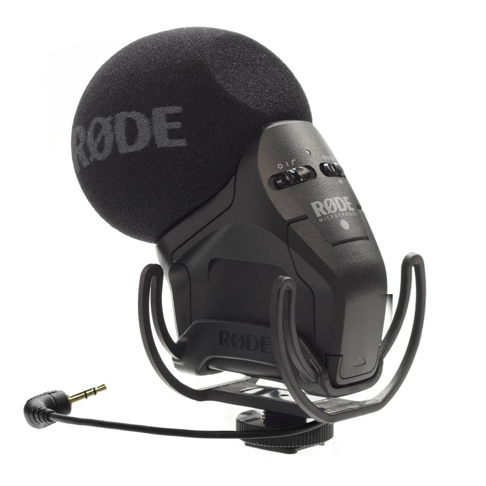 RØDE Stereo Videomic Pro R – Stereo-Mikrofon, Niere, Kondensator, Video, für DSLR und Camcorder, Schwarz