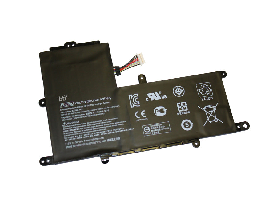 BTI Notebook-Akku – für HP Stream 11-R – 30 Wh, 7,6 V (2 Zellen) – Schwarz