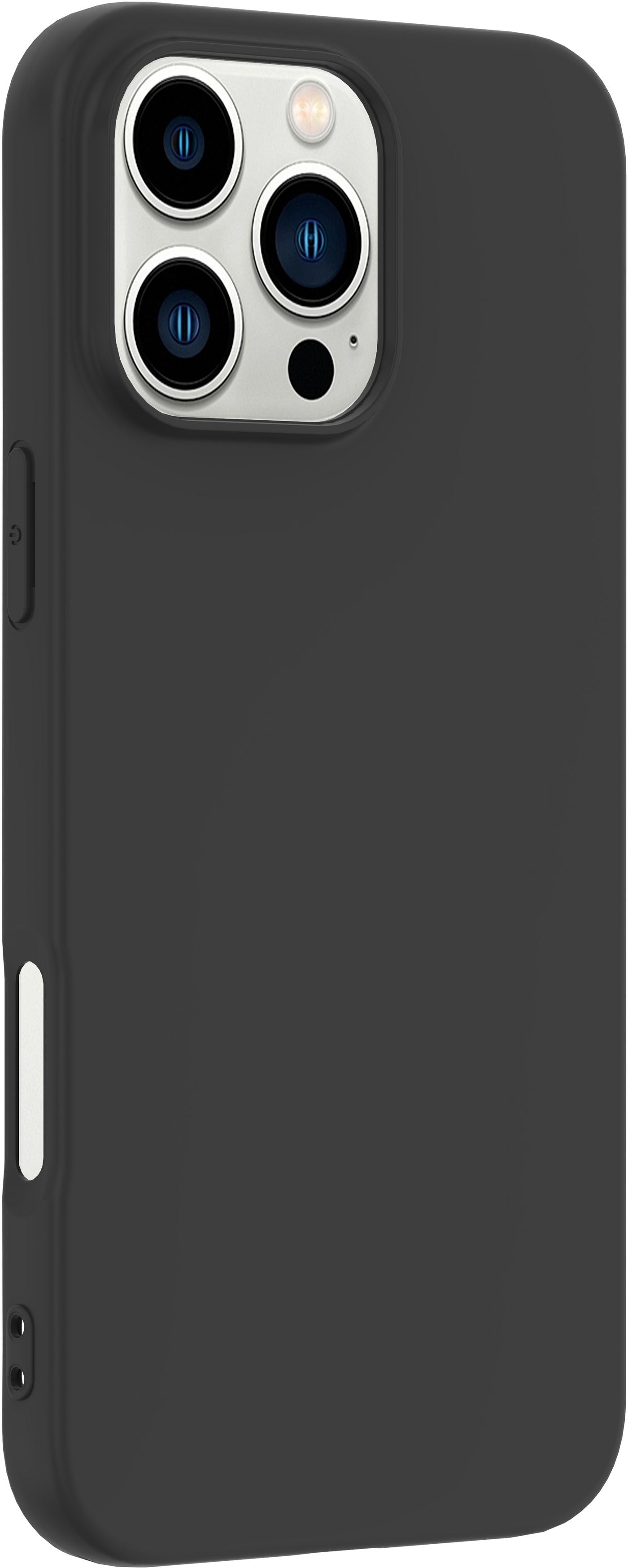 eSTUFF INFINITE (GRS) VIENNA Backcover – für Apple iPhone 16 Pro, TPU, Schwarz