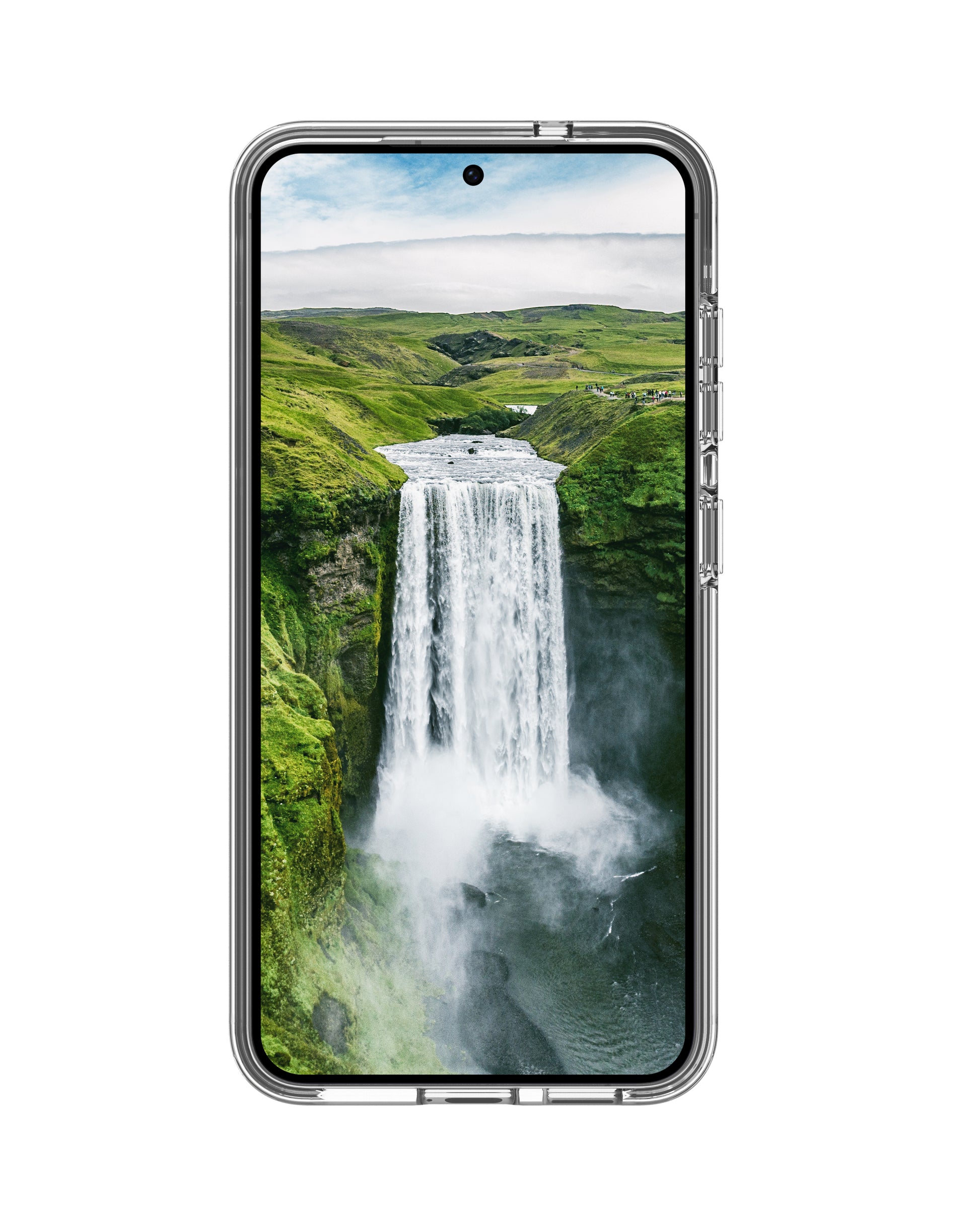 dbramante1928 Iceland Ultra D3O – Backcover – für Samsung Galaxy S25, Kunststoff, Transparent