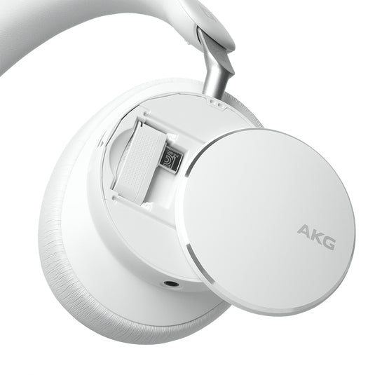 AKG N9 – Over-Ear Kopfhörer – Bluetooth 5.3, ANC – Weiss – bis 100 h