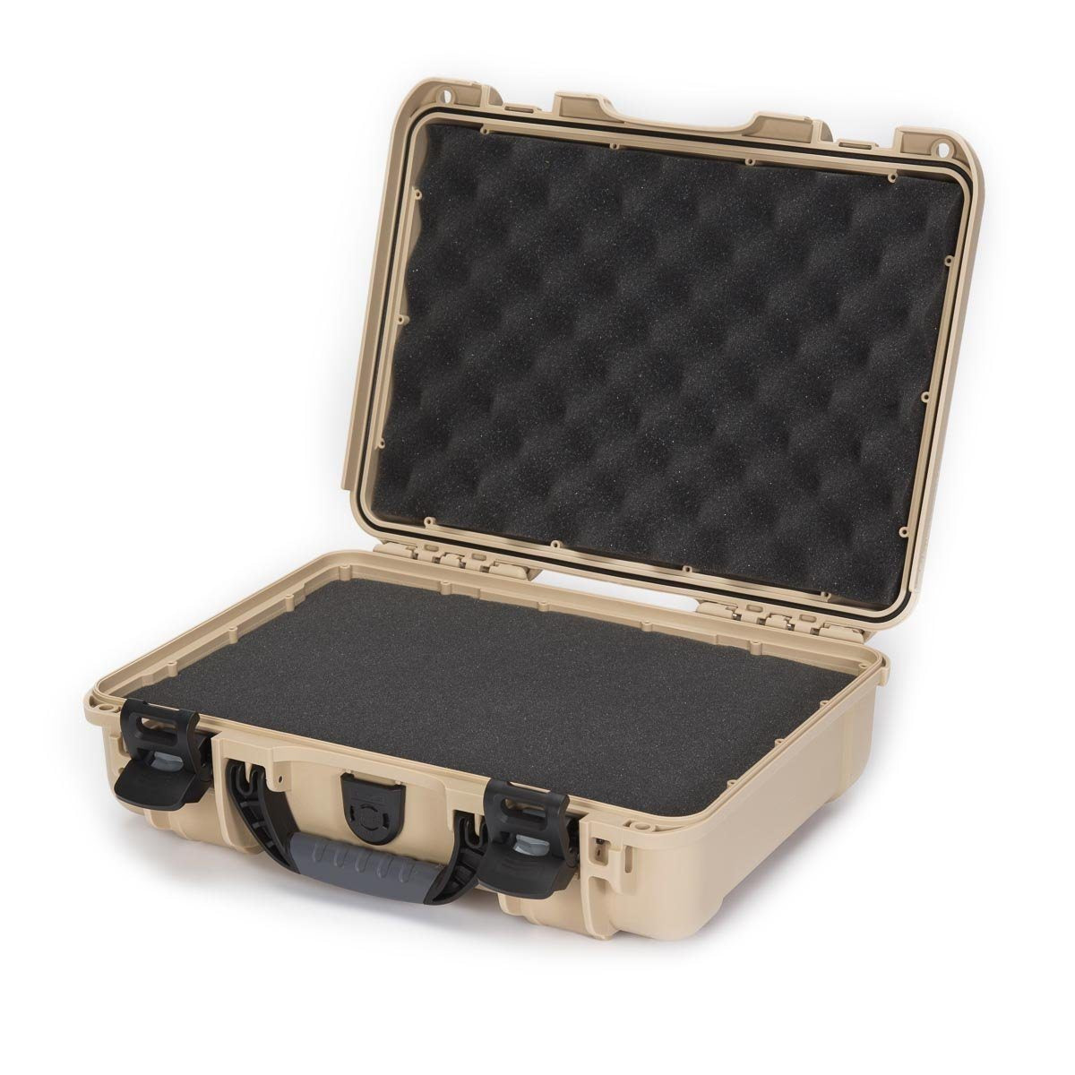 Nanuk Schutzkoffer 910 – 8,2 l, Kunststoff, Sand, 36,3 × 12 × 28,2 cm