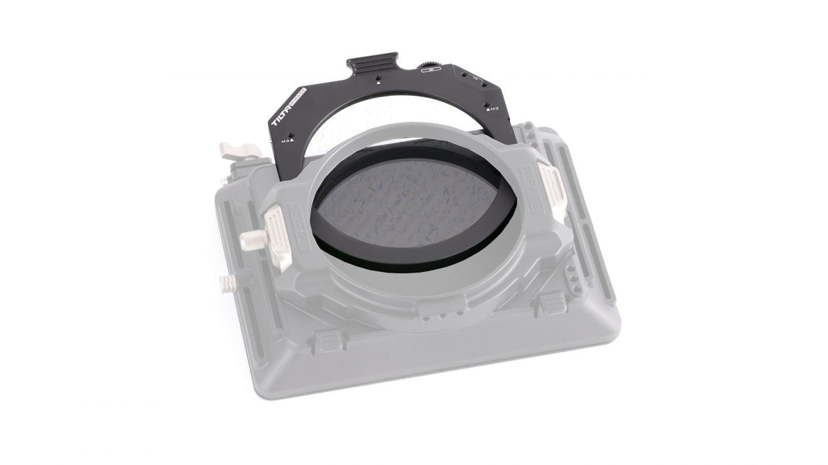 Tilta MB-T16-RCF Drehbarer Filterhalter – 95 mm – Aluminium – für Tilta Mirage – Schwarz