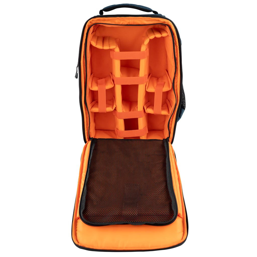Dörr Kamerarucksack Prag Go – 200 × 310 × 480 mm – Polyester, blau