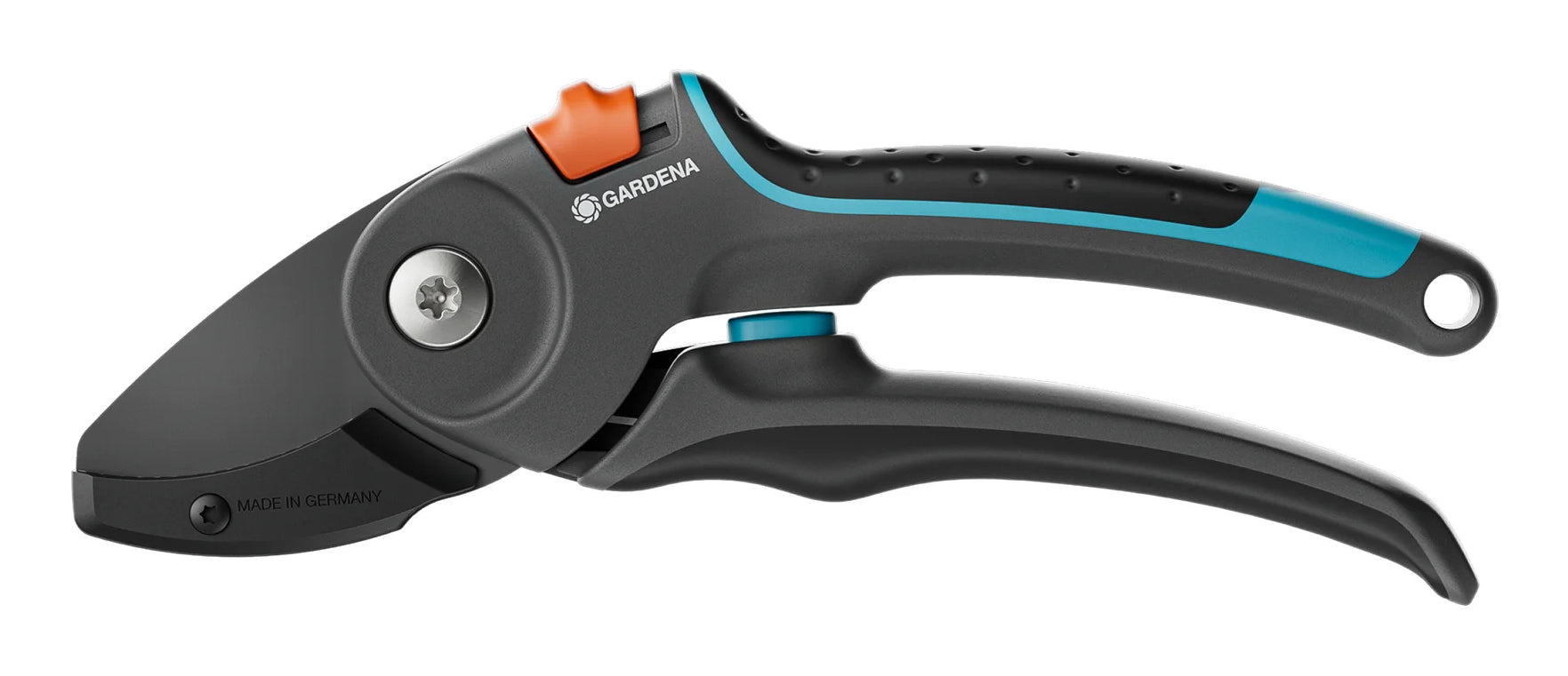 Gardena PremiumCut pro – Gartenschere 24 mm, Kunststoffgriff, mit Sicherheitssperre, schwarz, 1 Stk.