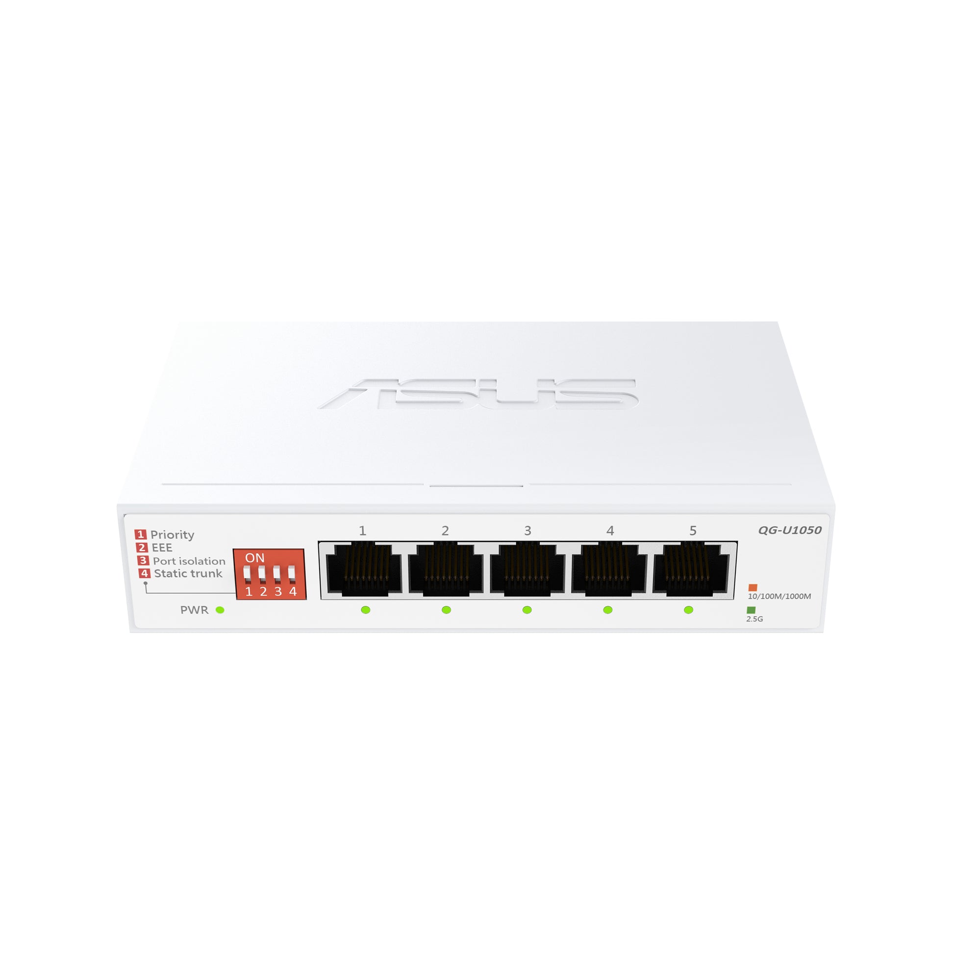 ASUS QG-U1050 – Unmanaged Switch – 5× 2,5G