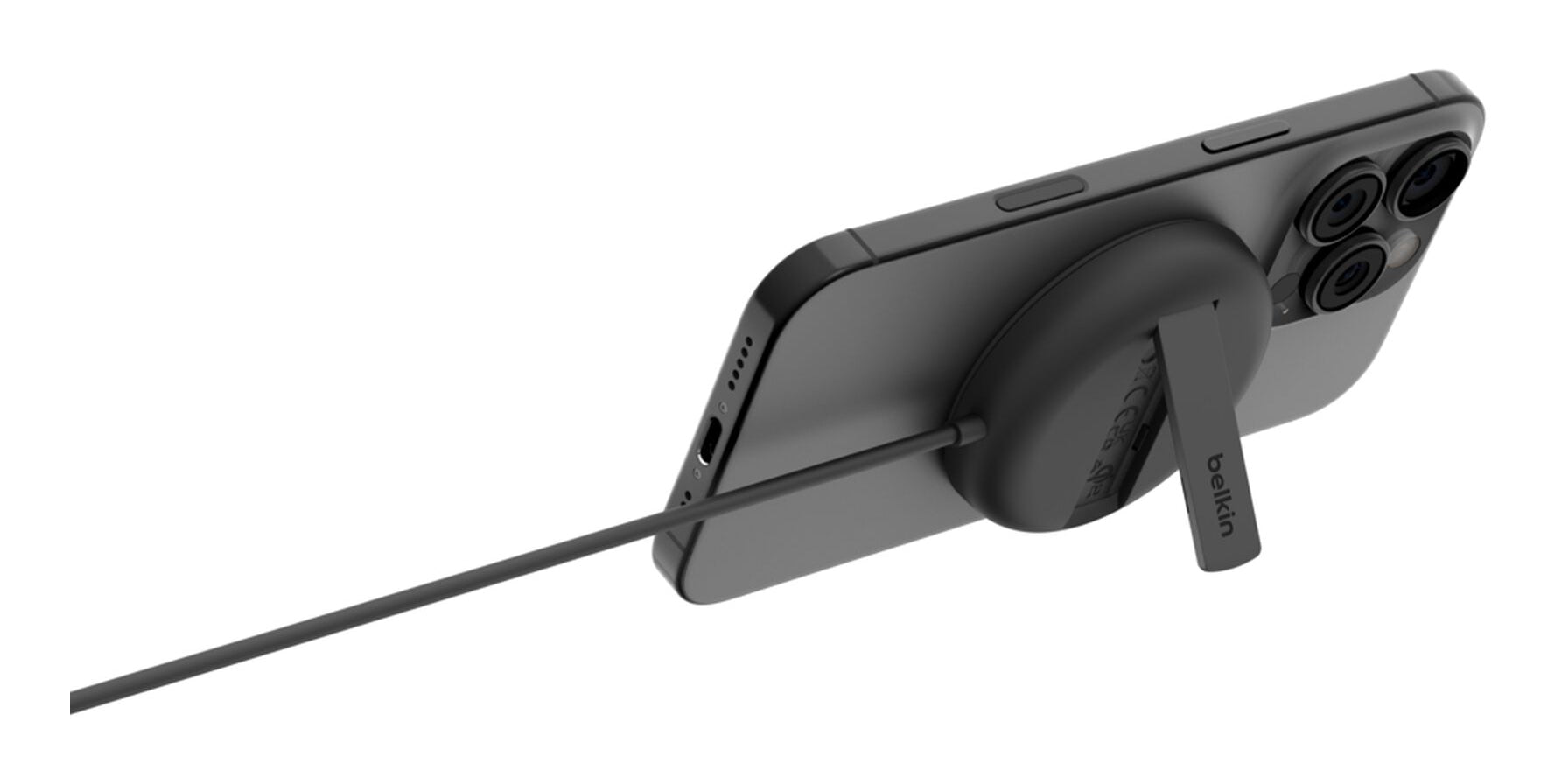 Belkin BOOSTCHARGE PRO QI2 Ladestation – 15 W, Qi2, Magnetisch