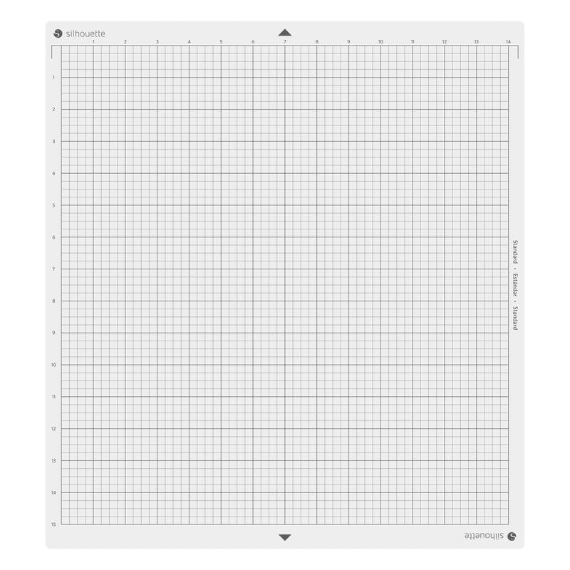 Silhouette Schneidematte Cameo PLUS – 35,6 × 38,1 cm – Schwarz – für Silhouette Cameo Pro MK-II