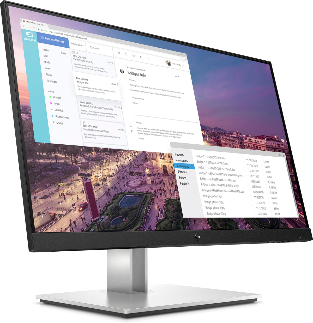 HP E23 G4 – 23", 1920 × 1080 (Full HD), IPS